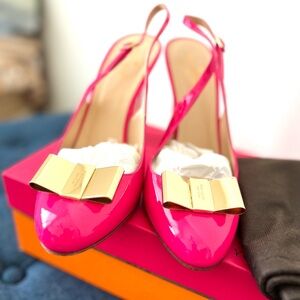 Hottie Buckle Slingback Pumps